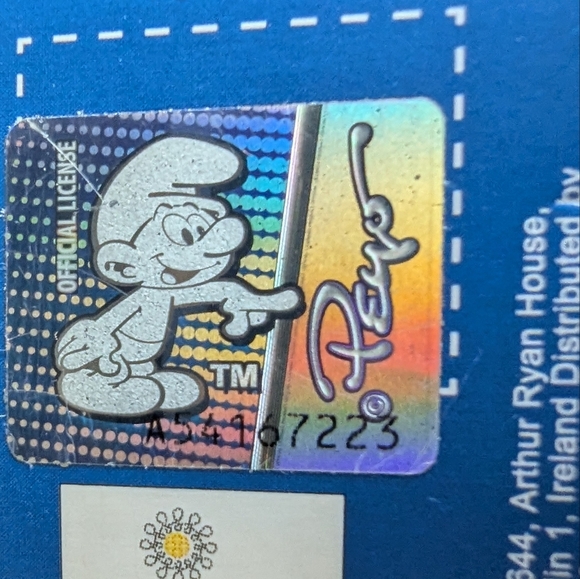 Peyo Smurfs Ladies Girls character socks. 3 pairs white green and blue.  New. - Picture 2 of 6